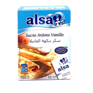SUCRE VANILLE ALSA 10 SACHETS