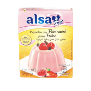 ALSA FLAN FRAISE