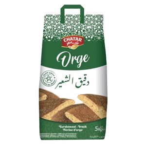 CHATAR FARINE D ORGE  5KG