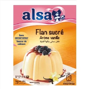ALSA FLAN VANILLE 45G