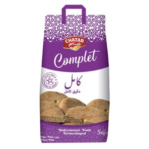CHATAR FARINE INTEGRALE 5KG