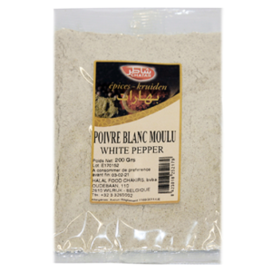 POIVRE BLANC MOULU 150G
