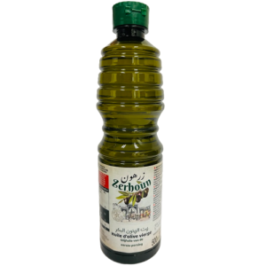 ZERHOUN HUILE D OLIVE 0,5L